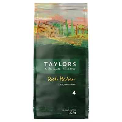 Abbildung von Taylor Rich italienischen Dark Roast 227g gemahlenen Kaffee