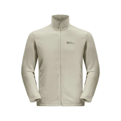 Abbildung von Jack Wolfskin Taunus FULL ZIP Fleecejacke, Herren, Größe: Large, Seal