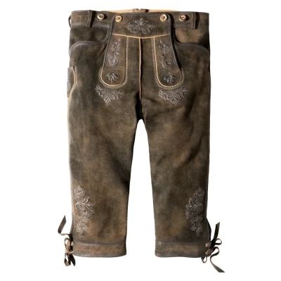 Abbildung von Stockerpoint Herren Beppo4 Trachtenlederhose, Bison gespeckt, 44