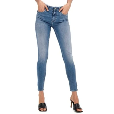 Abbildung von ONLY Onlblush Jeans Skinny Fit, Damen, Größe: Sx30, Light medium blue denim