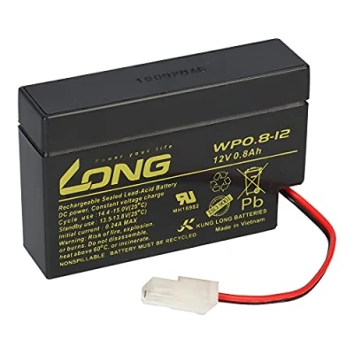 Abbildung von Kung Long WP 0.8 12 12V 0,8Ah AMP Stecker AGM Blei Batterie Rolladen (Long AMP)