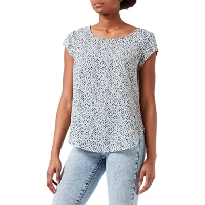 Abbildung von ONLY Women&#039;s ONLVIC SS AOP NOOS PTM Top, Cloud Dancer/AOP:Tinny Blossom, 36