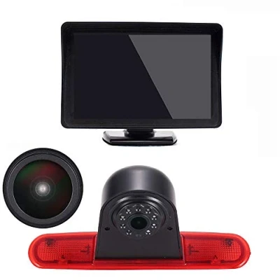 Abbildung von 「18mm Linse Top Qualität Rückfahrkamera + 4.3 Zoll TFT LCD Bildschirm Auto Monitor」Bremsleuchte Dach für FIAT Doblo 263 Van (2010 heute) / Opel Combo (2011 2018)