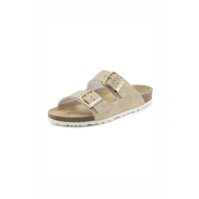 Abbildung von Vivance Pantolette Mule, Sandale, offener Schuh mit softer Innensohle und Korkfußbett