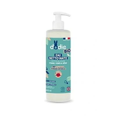 Abbildung von DODIE Bio Reinigungswasser Gesicht, Körper und Sitz von Geburt an 400 ml