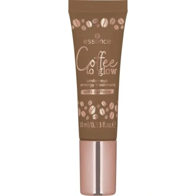 Abbildung von essence Coffee to glow under eye energy treatment, Nr. 01 Expresso Yourself!, weiss, beruhigend, Expressergebnis, kühlend, mit Vitaminen, pflegend, revitalisierend (10ml)