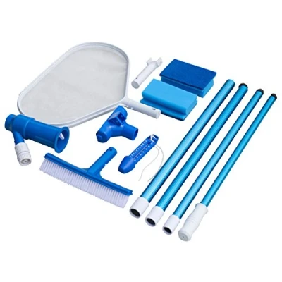 Abbildung von Steinbach Reinigungsset Grundausstattung, Bodensauger, Teleskopstange, Thermometer, Bürste, Handschrubber, Kescher, 061175