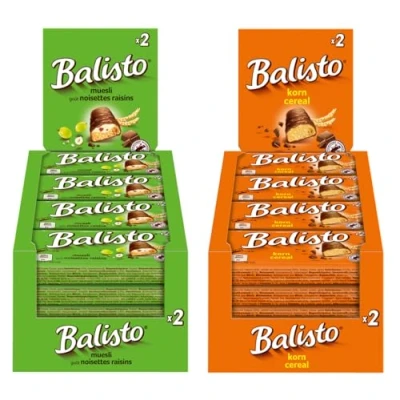 Abbildung von Balisto Riegel Müsli &amp; Korn 2x 20x37g