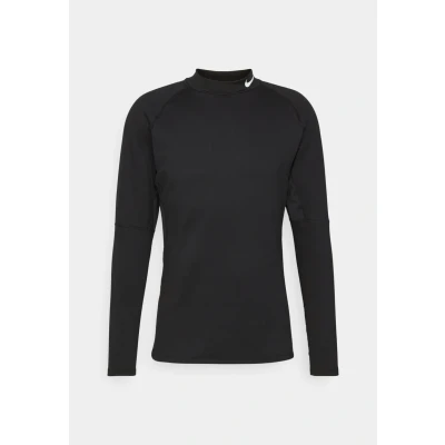 Abbildung von Nike Dri Fit Warm Long Sleeve Mens Mock Black/White S