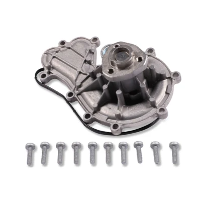 Abbildung von HEPU P660 Wasserpumpe mit Dichtung Schrauben mechanisch Metall AUDI: A7 Sportback, A8 D4, A6 C7 Avant, PORSCHE: Cayenne, Panamera