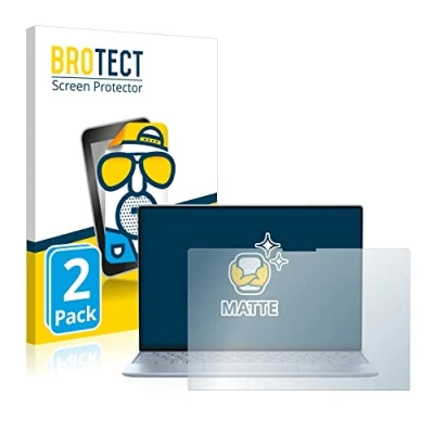 Abbildung von BROTECT Entspiegelungs Schutzfolie für Dell XPS 13 9315 Touch (2 Stück) Matte Displayschutz Folie, Anti Reflex, Fingerprint
