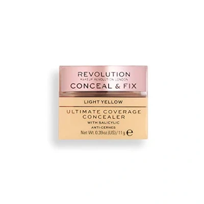 Abbildung von Revolution Conceal and Fix Ultimate Coverage Concealer hellgelb