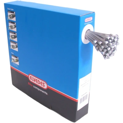 Abbildung von Bremszug Innen Elvedes 2000mm Edelstahl Ø1,5mm T Nippel (100 Stück)