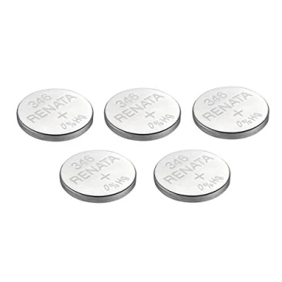 Abbildung von Uhrenbatterie Renata Single Swiss 346 oder SR 712 SW 1.55V gemacht (5 x SW)