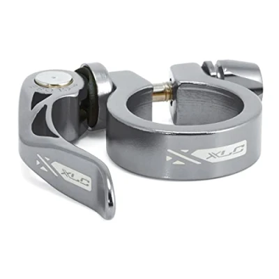 Abbildung von XLC Unisex Erwachsene Sattelstützklemmring Sattelstütz Klemmring PC L04, Grau, One Size