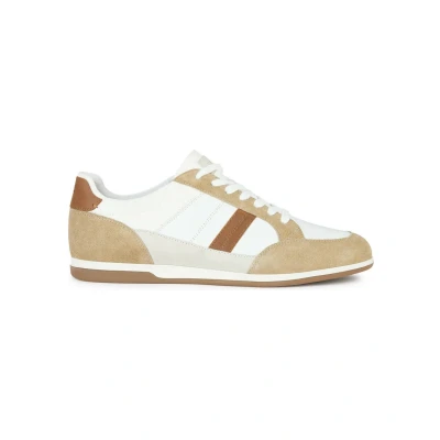 Abbildung von Geox U Renan Sneaker low, Herren, Größe: 42, White browncotto Schuhe