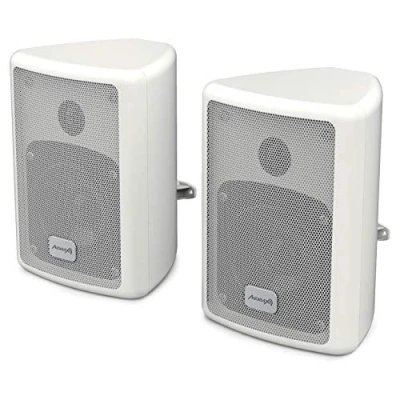 Abbildung von Audibax Pícolo PR 41W Pareja Altavoces Estantería HiFi y Sonorización 75 W Soporte Pared Incluido Blanco