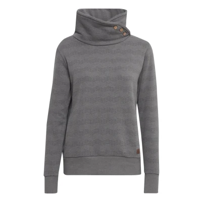 Abbildung von Oxmo Vernita Sweatshirt, Damen, Größe: Large, Medium grey melange