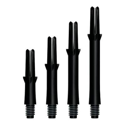 Abbildung von l style shaft locked straight schwarz 130 26 mm