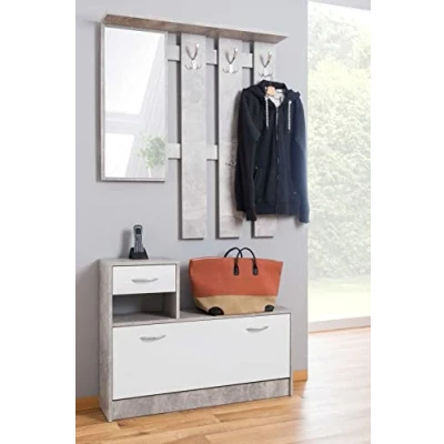 Abbildung von Finori Garderoben Set 100 x 180 25 cm (B/H/T)