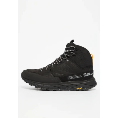Abbildung von Jack Wolfskin Terraquest Texapore MID Hikingschuh, Herren, Größe: 48, Black Schuhe