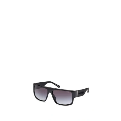 Abbildung von Guess Sonnenbrille Shiny black gradient smoke, Herren, Größe: 59, smoke