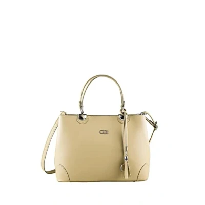 Abbildung von collezione alessandro Schultertasche Mademoiselle aus echtem Leder 31cm x 23cm 11cm