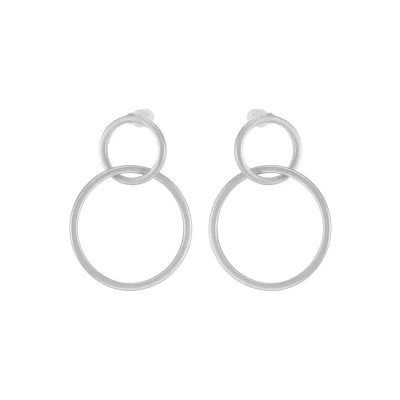Abbildung von Pilgrim Earrings Harper Ohrringe silvercoloured, Damen, Größe: One Size, Silver coloured