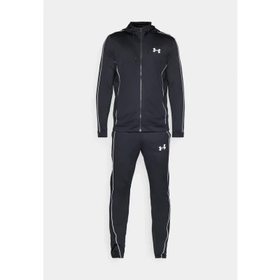Abbildung von Under Armour EMEA Tracksuit Novelty SET Trainingsanzug, Herren, Größe: Small, Black/white