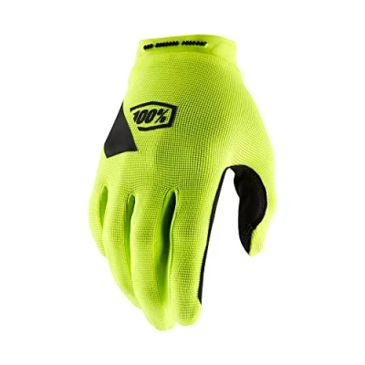 Abbildung von 100% Ridecamp Gloves Fluo Yellow XL Cyclo Handschuhe