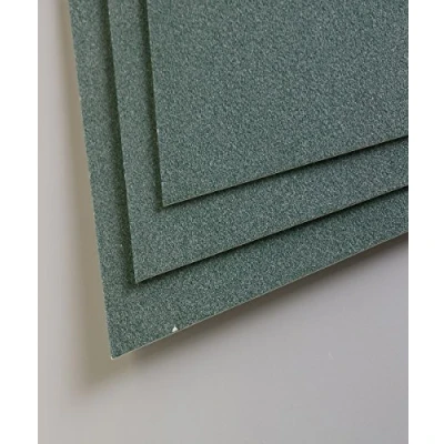 Abbildung von Clairefontaine 96168C Packung (mit 5 Zeichenbögen Pastelmat, 50 x 70 cm, 360 g, ideal für Trockentechniken und Pastell) dunkelgrün