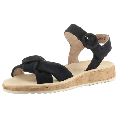 Abbildung von Paul Green Riemensandalette, Damen, Größe: 37, Blau Schuhe