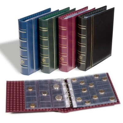 Abbildung von Leuchtturm, Optima Classic, Album (4 Ringe) inkl. 10 Blatter, Schutzkassette Schwarz Abm: 250x280x65 mm. pro Stk.