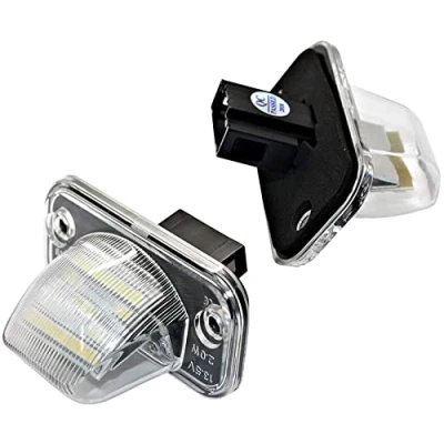 Abbildung von LED Kennzeichenbeleuchtung Module E Prüfzeichen Plug &amp; Play Xenon Optik 2e