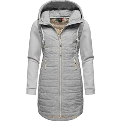 Abbildung von Ragwear Lucinda Wintermantel, Damen, Größe: Small, White