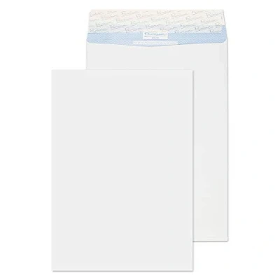 Abbildung von Blake Premium Secure TR8990 Reißfest Versandtasche Haftklebung Weiß 352 x 250 mm 125 g/m² Stück