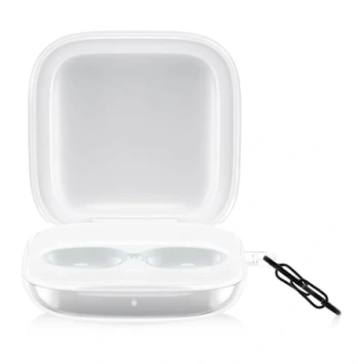 Abbildung von kwmobile Hülle kompatibel mit Beats Fit Pro TPU Silikon Schutzhülle Case Cover Kopfhörer Transparent