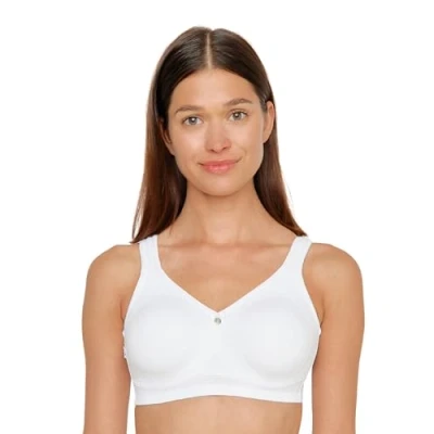 Abbildung von Susa BH Damen ohne Bügel Capri I BHS mit gemoldeten Cups &amp; Stützblenden Schönes Hautgefühl, optimale Passform Hoher schwarz 85C