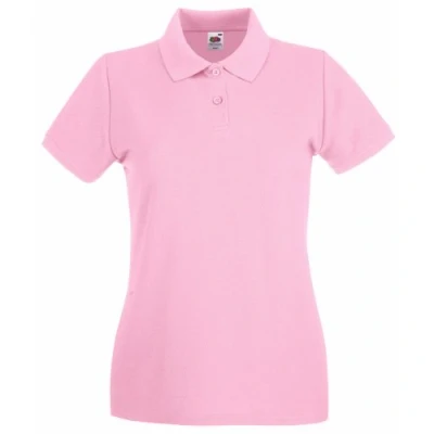 Abbildung von Fruit of the Loom: Lady Fit Premium Polo 63 030 0, Größe:XS (8);Farbe:Light Pink