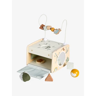 Abbildung von VERTBAUDET Aktivitätsbox aus Holz FSC® grünTU