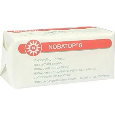 Abbildung von Nobatop 8 Kompressen 5x5 cm unsteril 100 St
