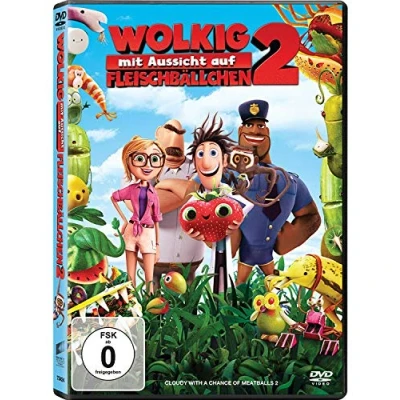 Abbildung von Wolkig mit Aussicht auf Fleischbällchen 2 (DVD)