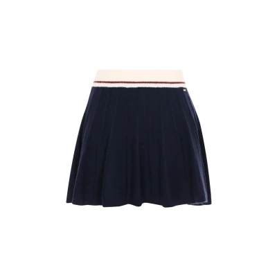 Abbildung von Dreimaster Alinienrock, Damen, Größe: XS/S, Navy offwhite wine red