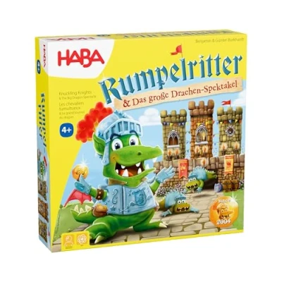 Abbildung von HABA Rumpelritter Brettspiel für Kinder, Größe: One Size, Bunt