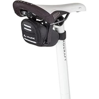 Abbildung von VAUDE Fahrradtasche Race Light Satteltasche, Reflektierende Elemente Innentasche und KlettbefestigungS