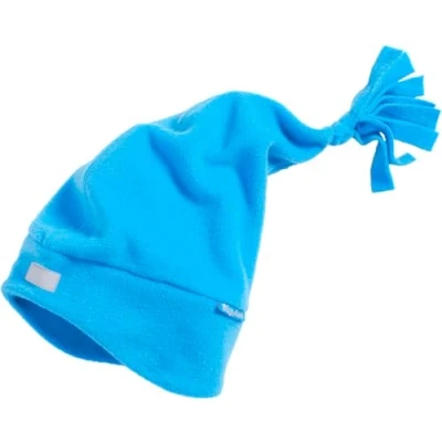 Abbildung von Playshoes Unisex Kinder Fleece Mütze Wintermütze, Zipfelmütze aquablau, 49cm