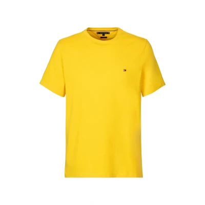 Abbildung von Tommy Hilfiger T Shirt ESSENTIAL REG FIT SOLID TEE mit Rundhalsausschnitt