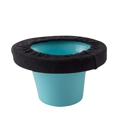 Abbildung von Popolini Potty Cover Töpfchen Überzug aus Wolle (Grafit)