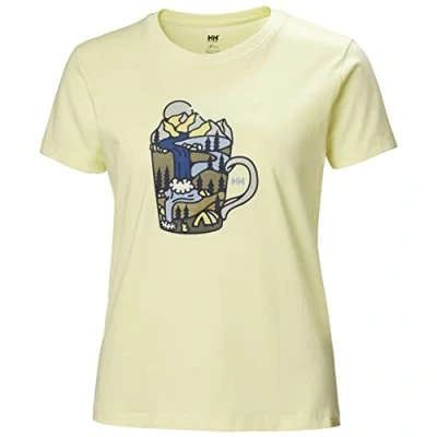 Abbildung von Helly Hansen F2F Organic T Shirt 333 Faded Yellow XL