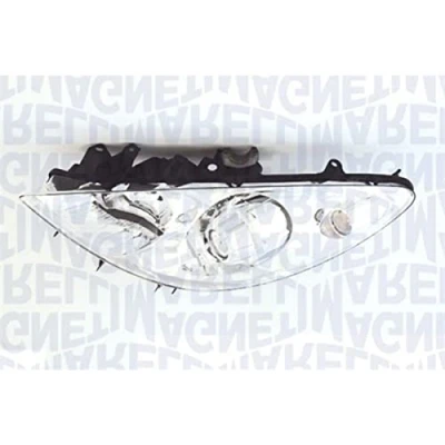 Abbildung von MAGNETI MARELLI 712431601129 Scheinwerfer rechts H1, H7 Halogen für Rechtsverkehr mit Stellmotor LWR PEUGEOT: 307 SW, Schrägheck, CC